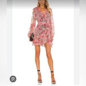 Bardot floral dress